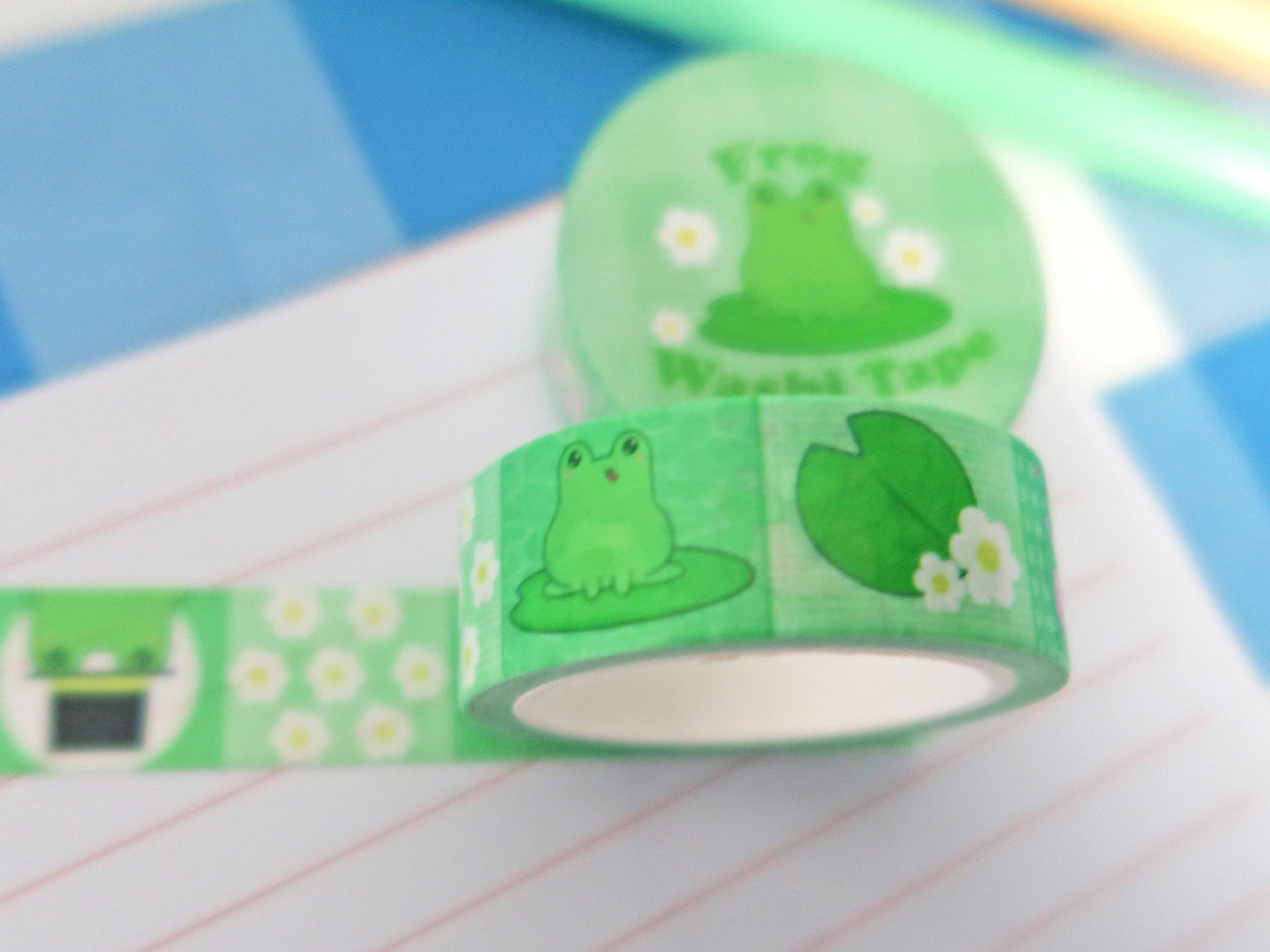 Adorable Frog Washi Tape