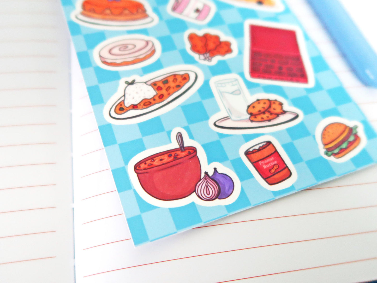 Comfort Foods Sticker Sheet