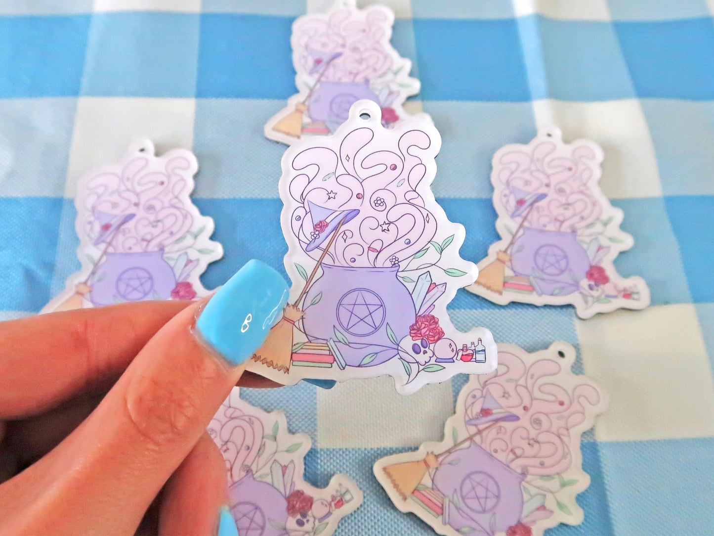 Pastel Witch Magnet