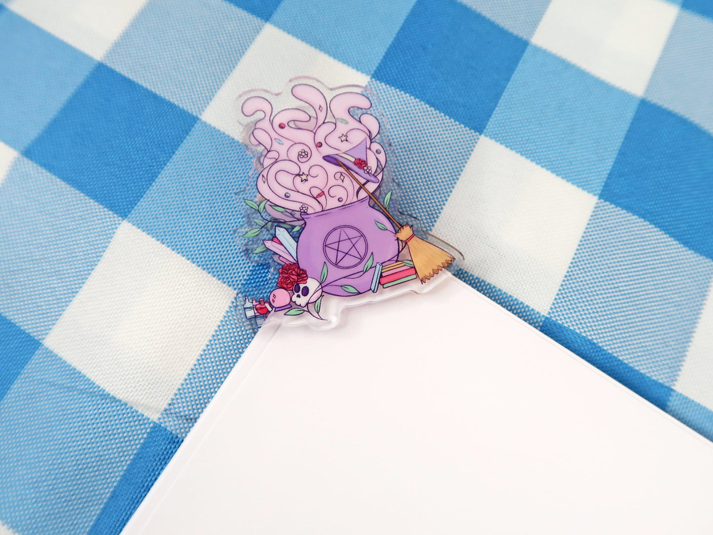 Pastel Witch Acrylic Clip