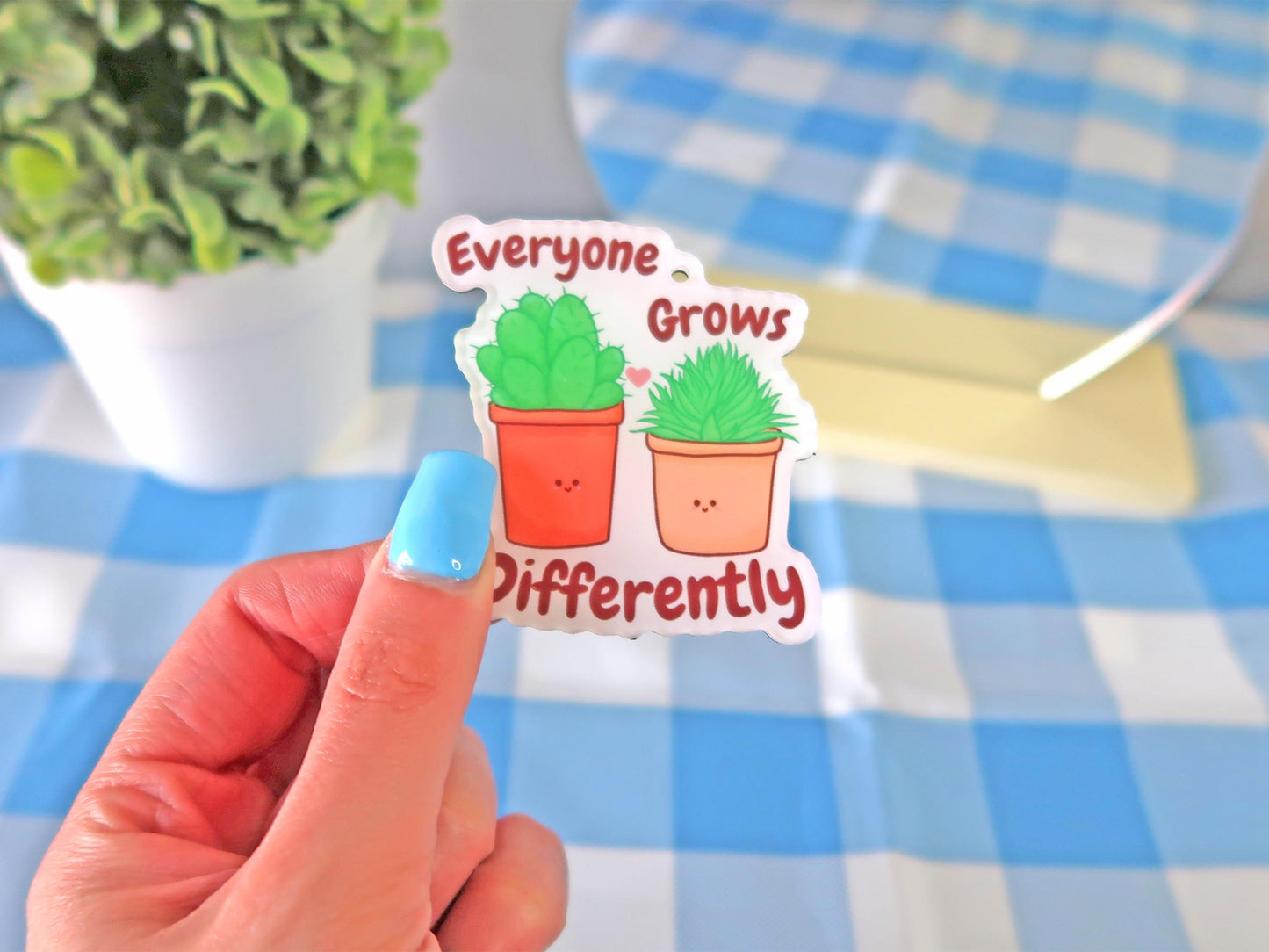 Everyone Grows Differently Fridge Magnets