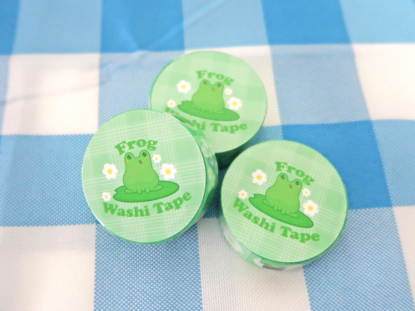 Adorable Frog Washi Tape