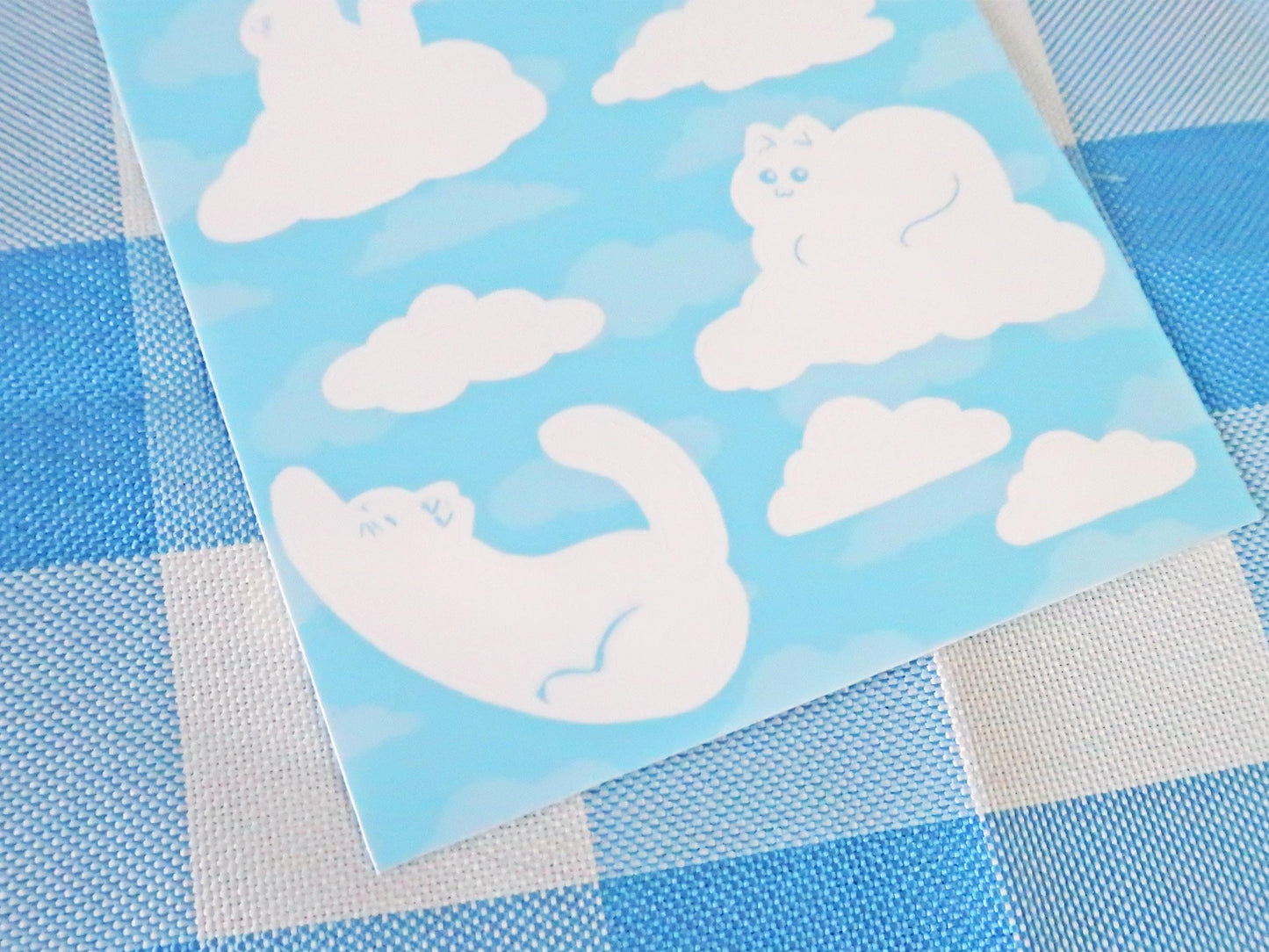 Cat Clouds Sticker Sheet