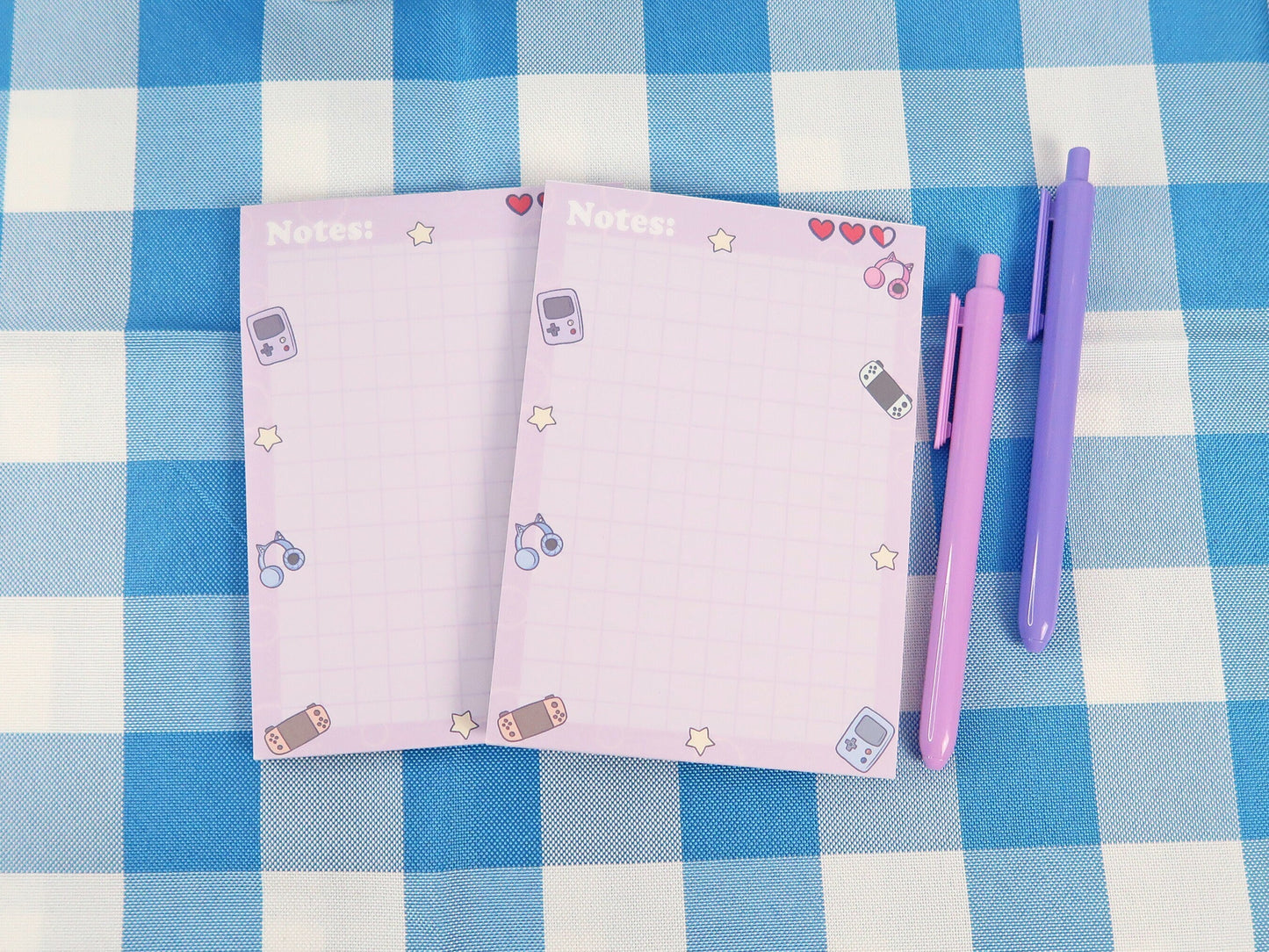 Pastel Gaming A5 Notepad.