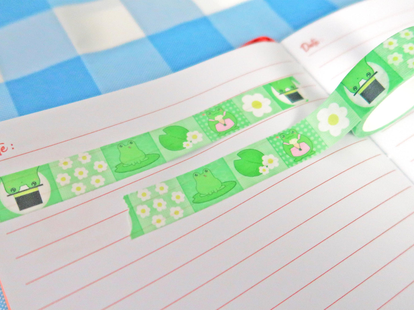 Adorable Frog Washi Tape