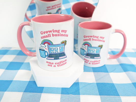 Growing A Small Business Mug