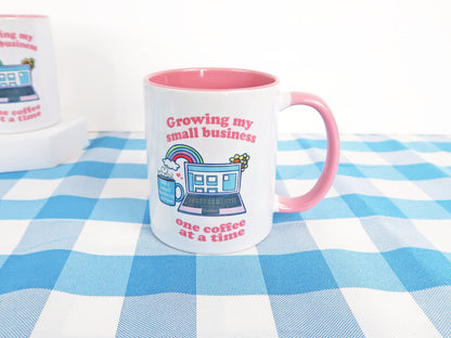 Growing A Small Business Mug