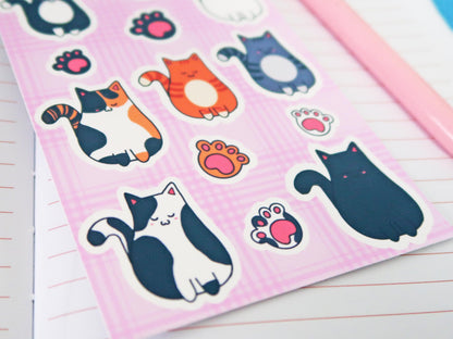 Sassy Cat Sticker Sheets