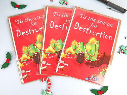 Funny Cat Christmas Cards
