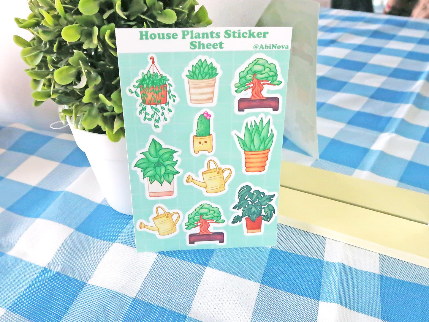 House Plants Sticker Sheet