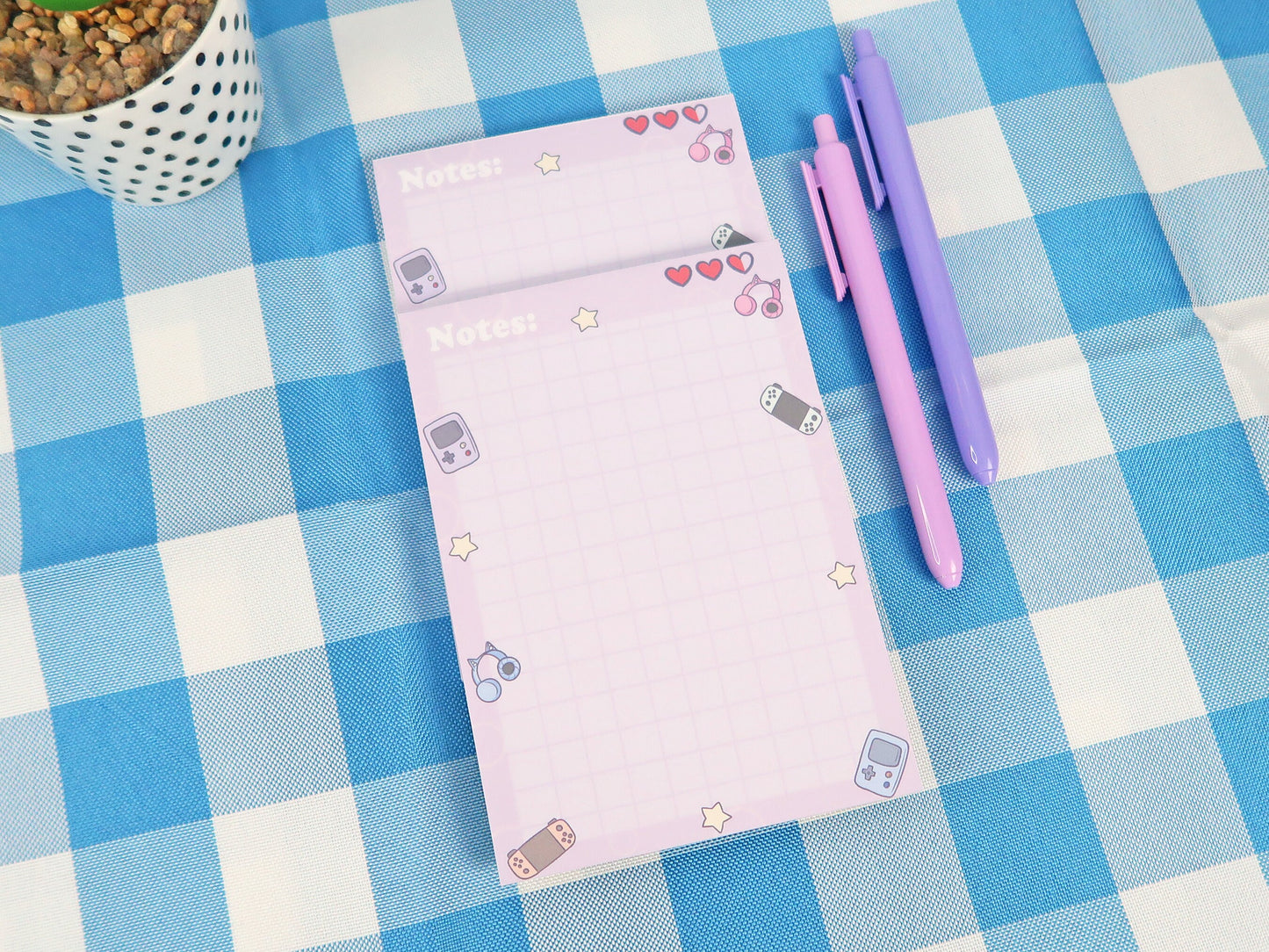 Pastel Gaming A5 Notepad.
