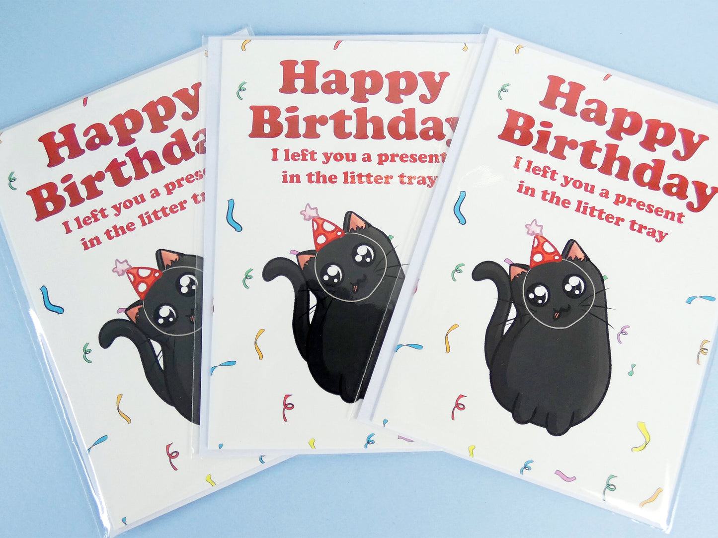 Funny Cat Birthday Card