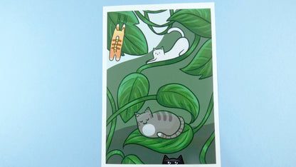 Jungle Cats Art Print