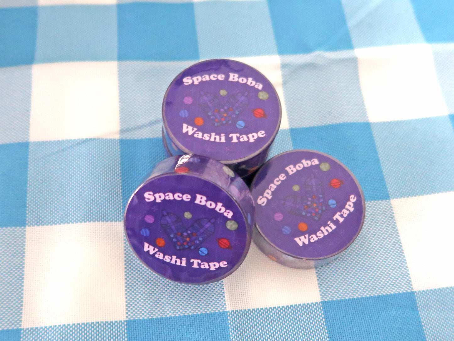 Space Boba Washi Tape