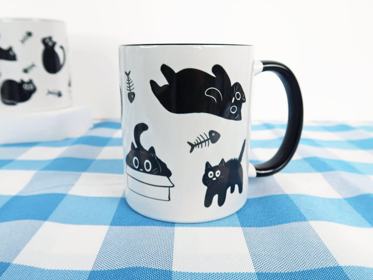 Cute Black Cat Mug