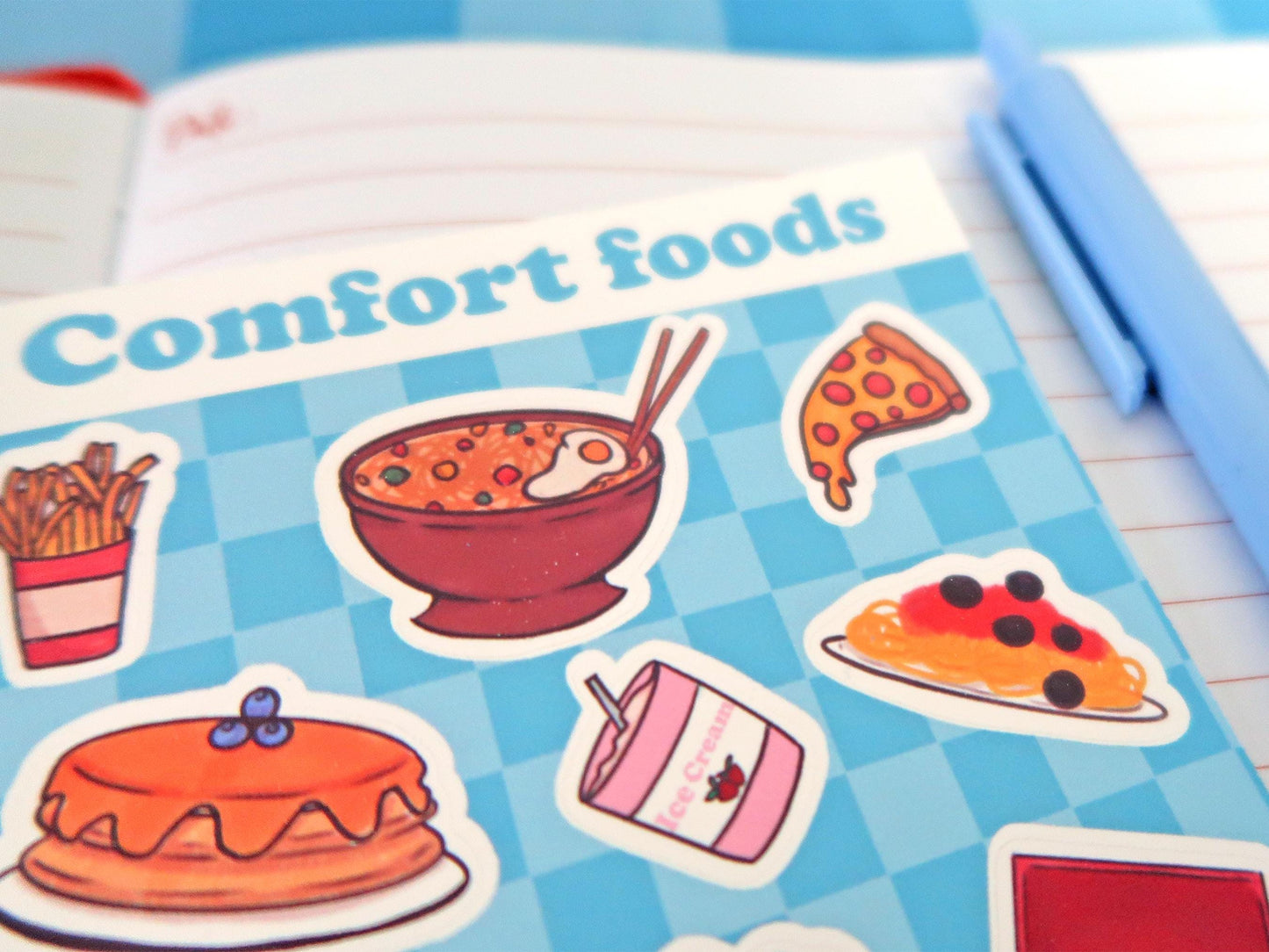 Comfort Foods Sticker Sheet