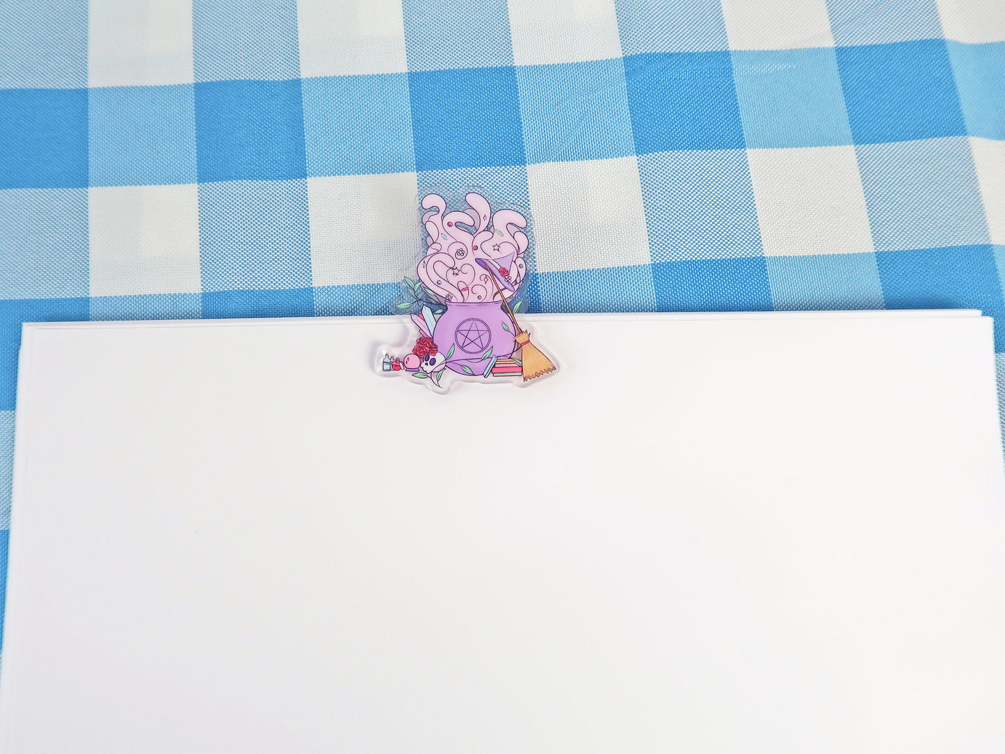 Pastel Witch Acrylic Clip