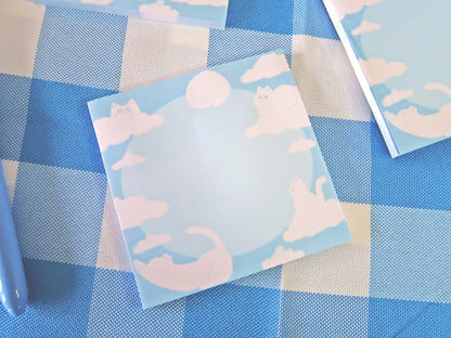 Cat Clouds Sticky Notes