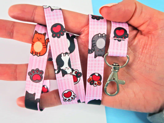 Sassy Cats Lanyards