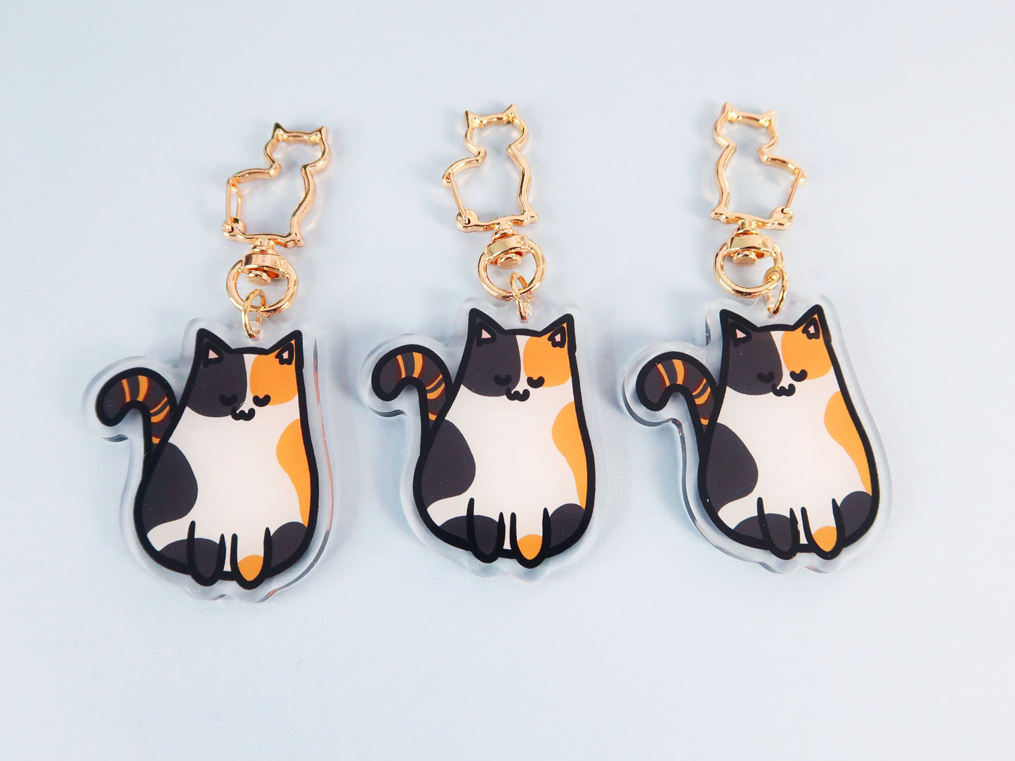 Sassy Cat Keychains
