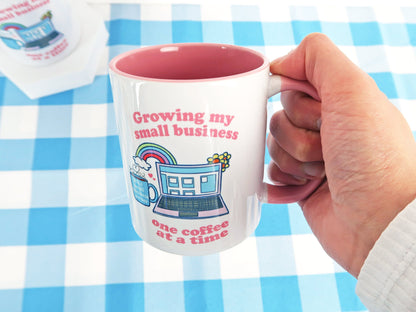 Growing A Small Business Mug