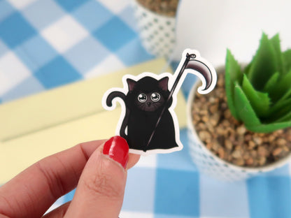 Cat Reaper Sticker
