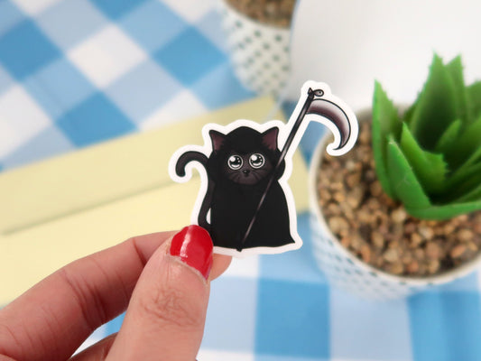 Cat Reaper Sticker