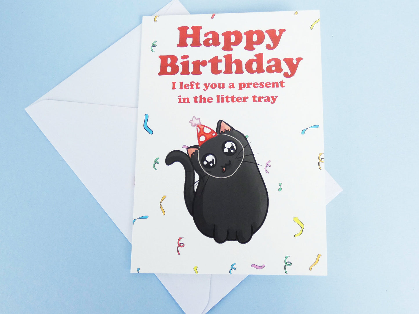 Funny Cat Birthday Card