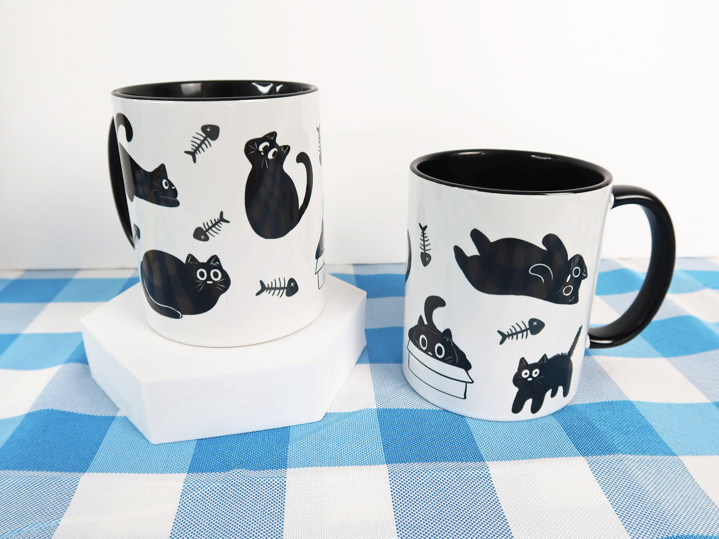Cute Black Cat Mug