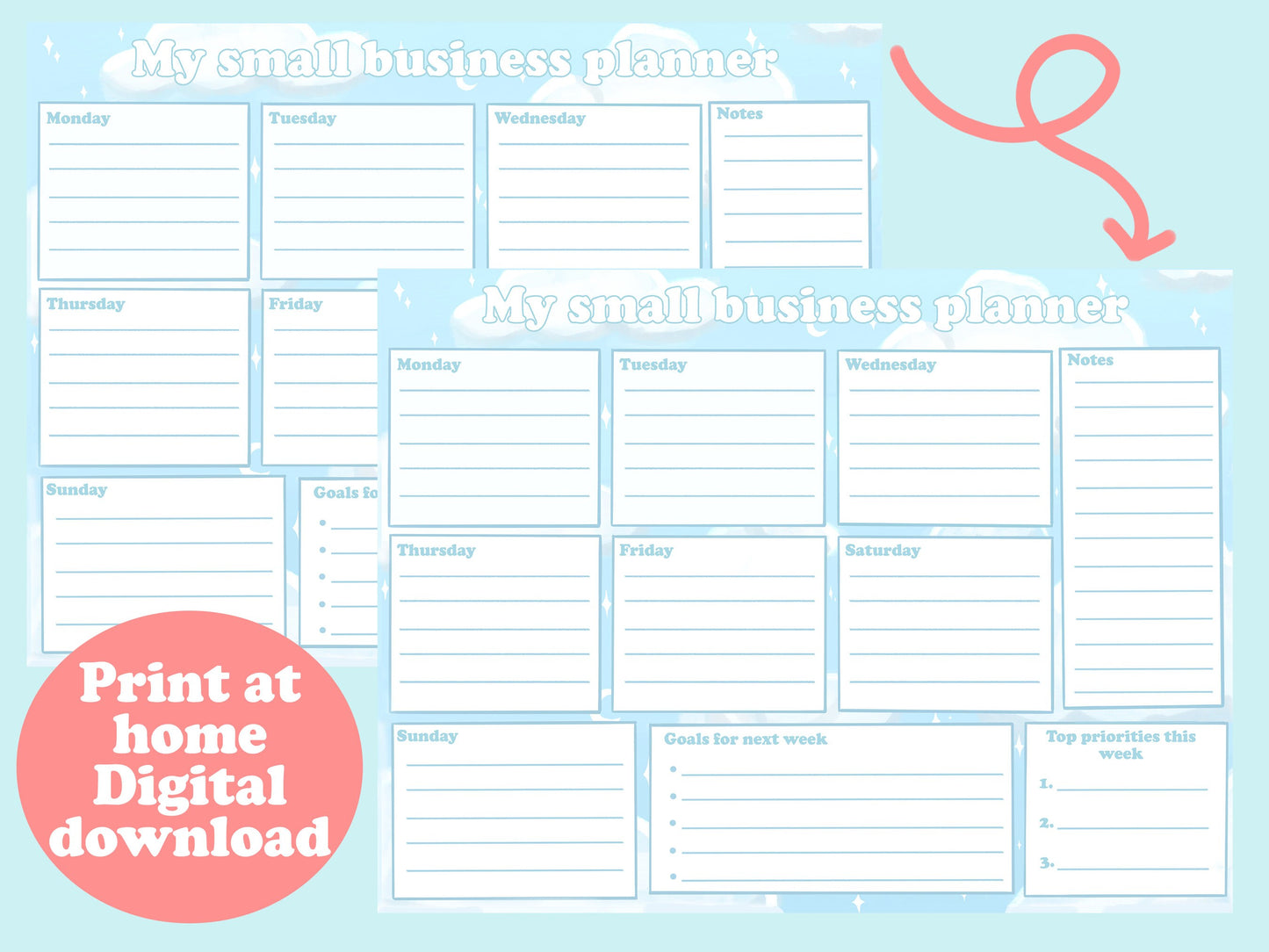 Small Business Planner Digital Download