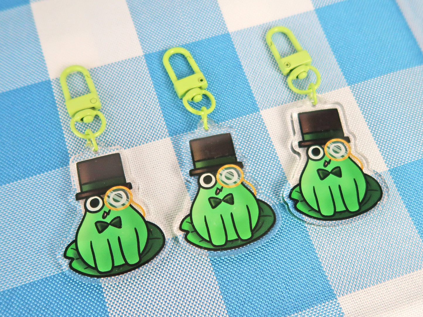 Sir Frog Keychain