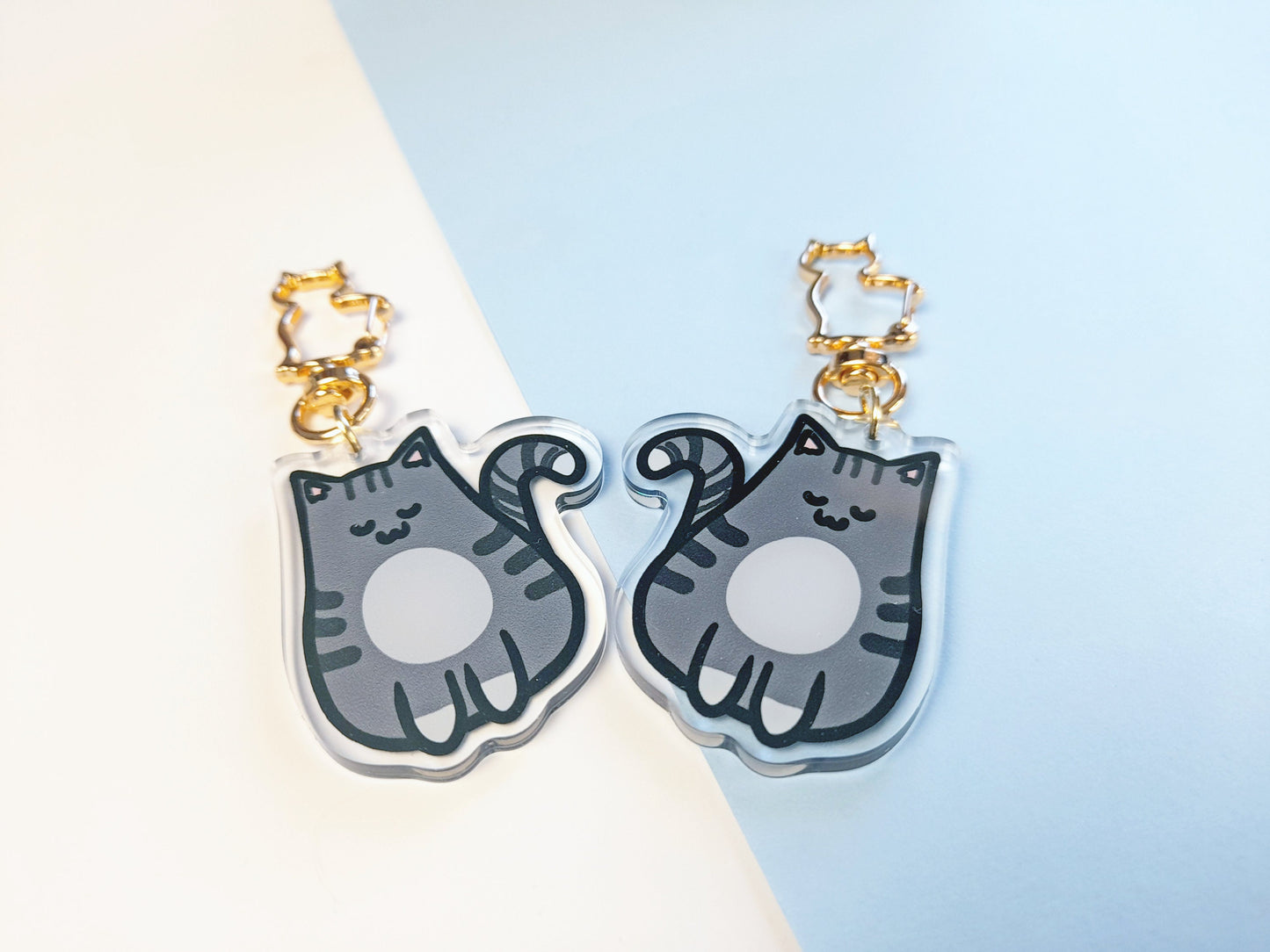 Sassy Cat Keychains