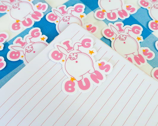 Big Buns Sticker