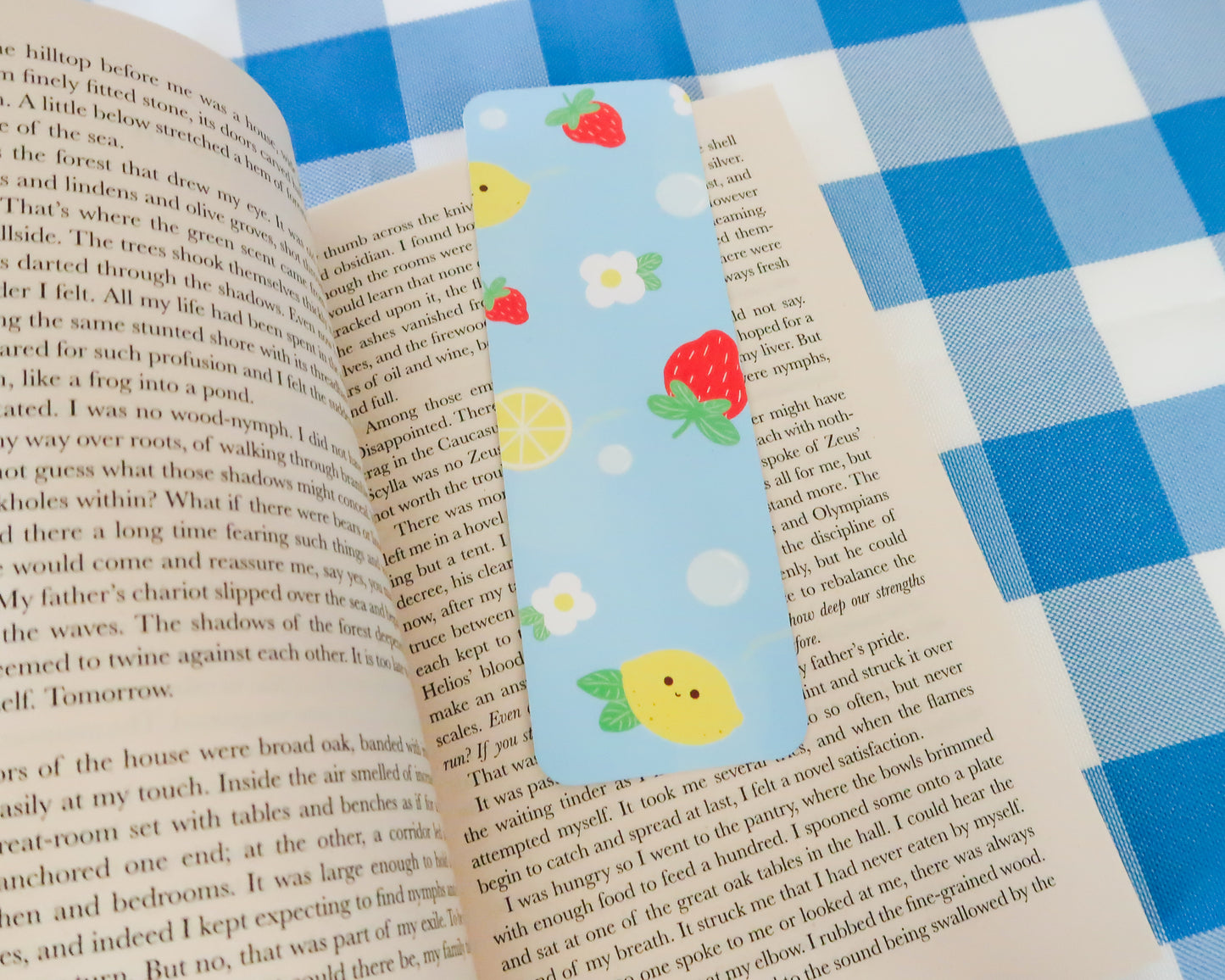 Strawberry Lemonade Bookmark