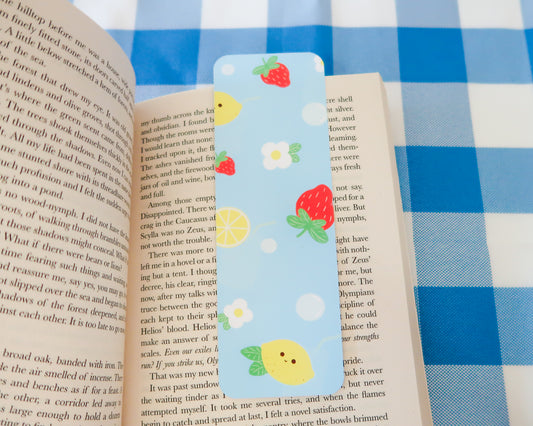 Strawberry Lemonade Bookmark