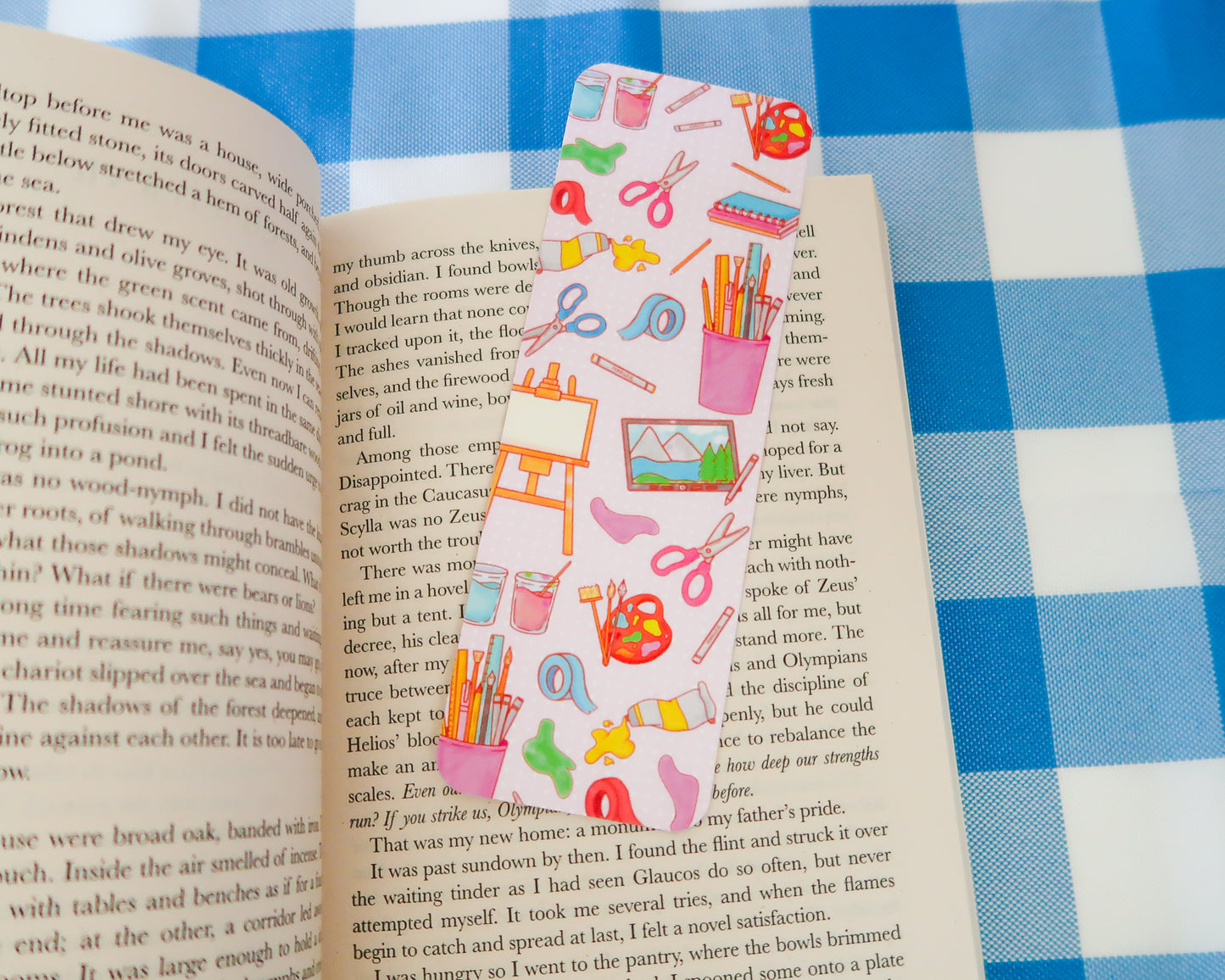 Cute Arts & Crafts Bookmark