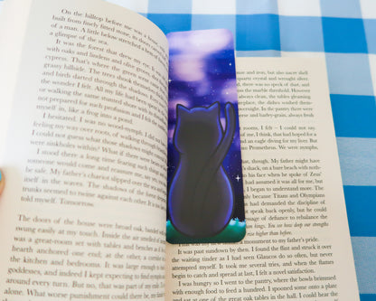 Stargazing Cat Bookmark