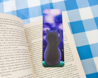 Stargazing Cat Bookmark