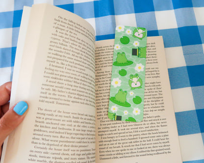 Cute Frog Bookmark