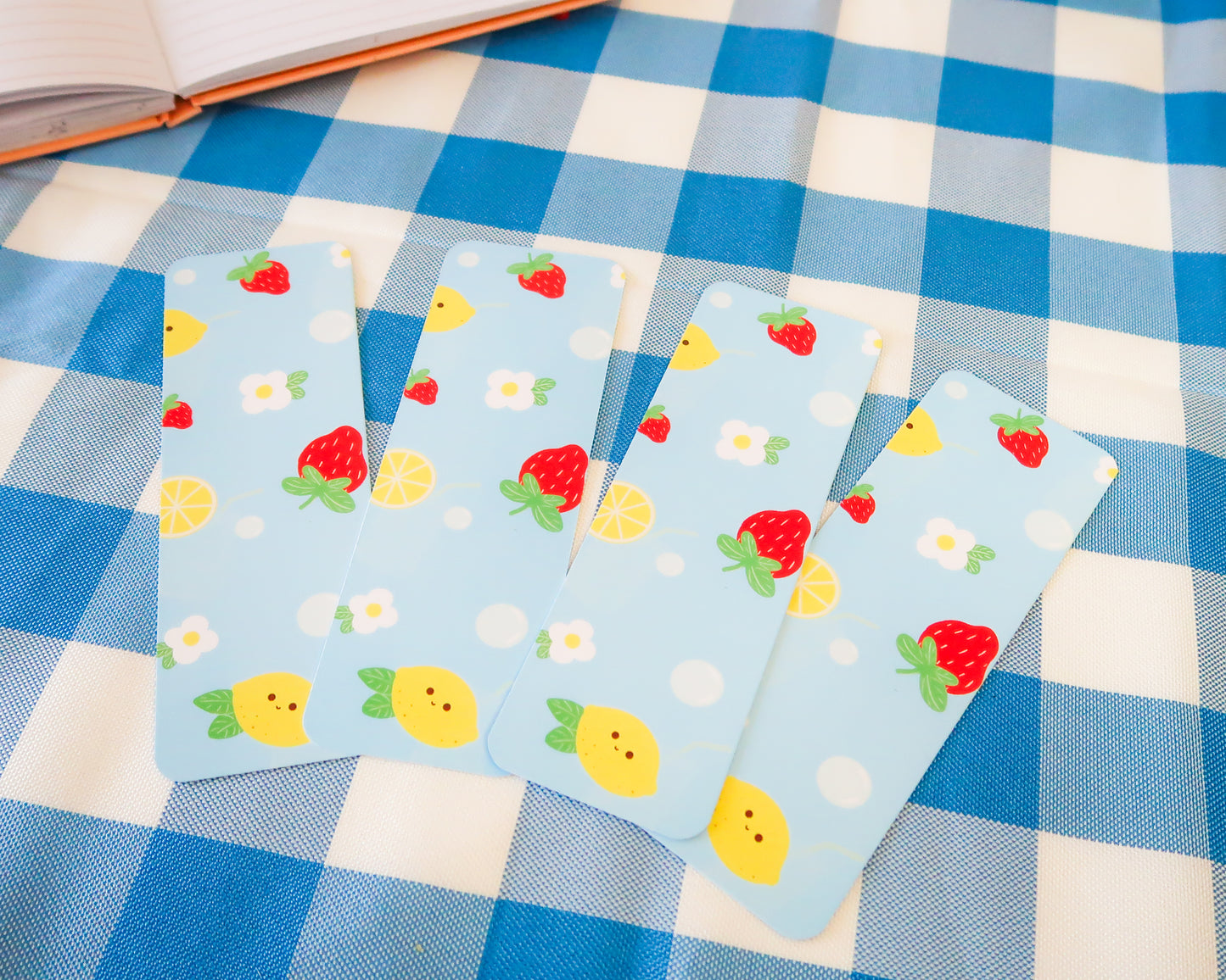Strawberry Lemonade Bookmark