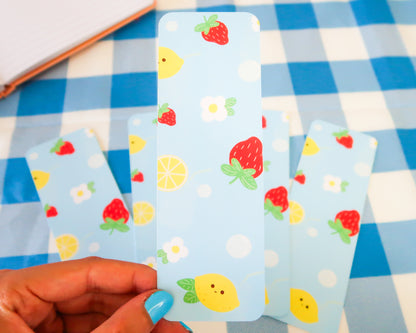 Strawberry Lemonade Bookmark