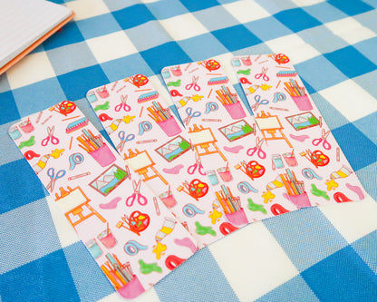 Cute Arts & Crafts Bookmark