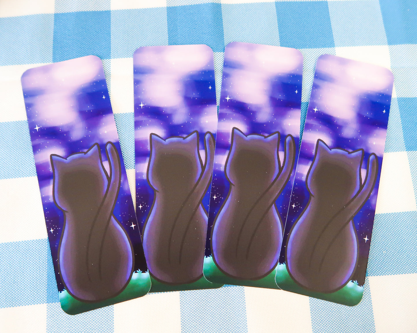 Stargazing Cat Bookmark