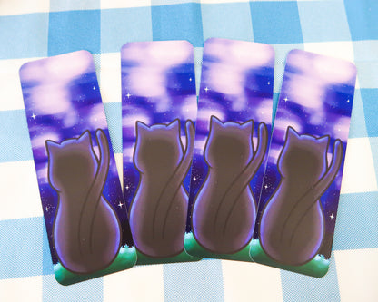 Stargazing Cat Bookmark