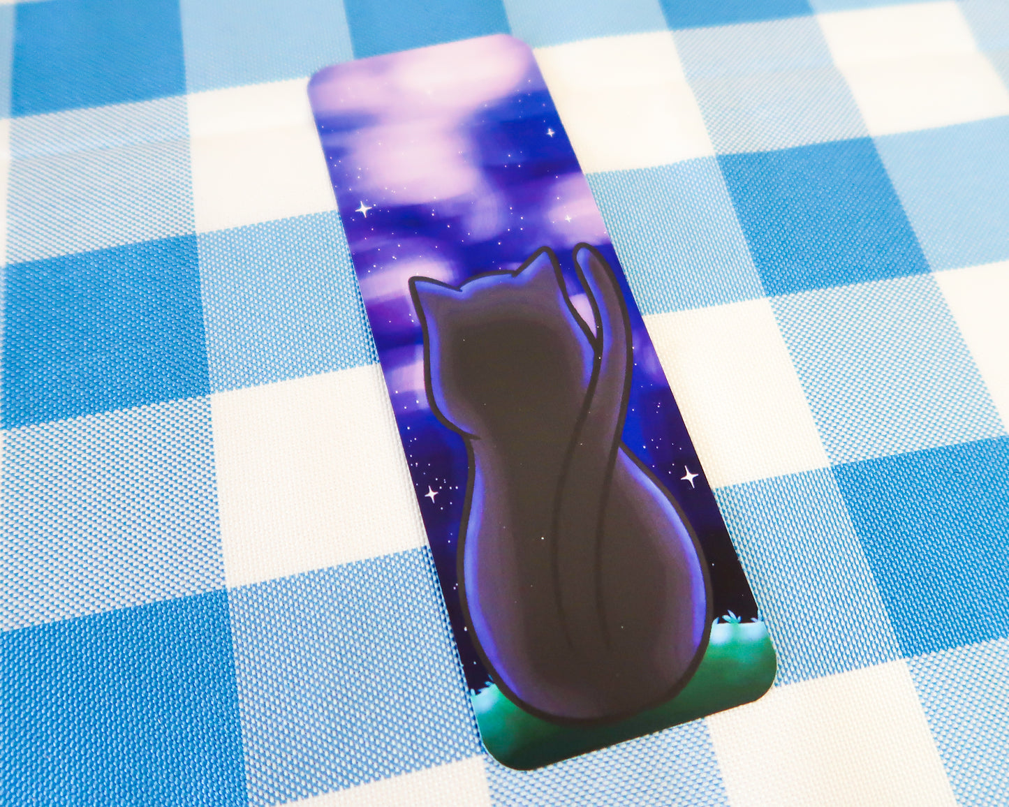 Stargazing Cat Bookmark