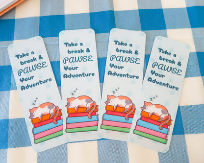 "PAWSE Your Adventure" Bookmark