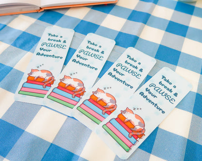 "PAWSE Your Adventure" Bookmark
