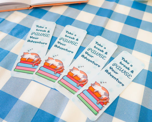 "PAWSE Your Adventure" Bookmark
