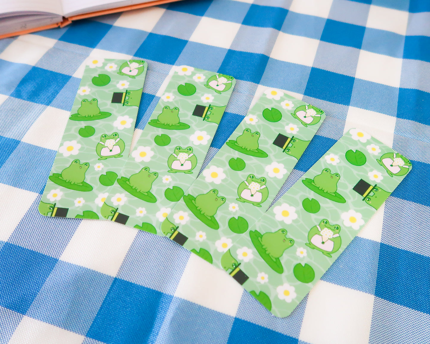 Cute Frog Bookmark