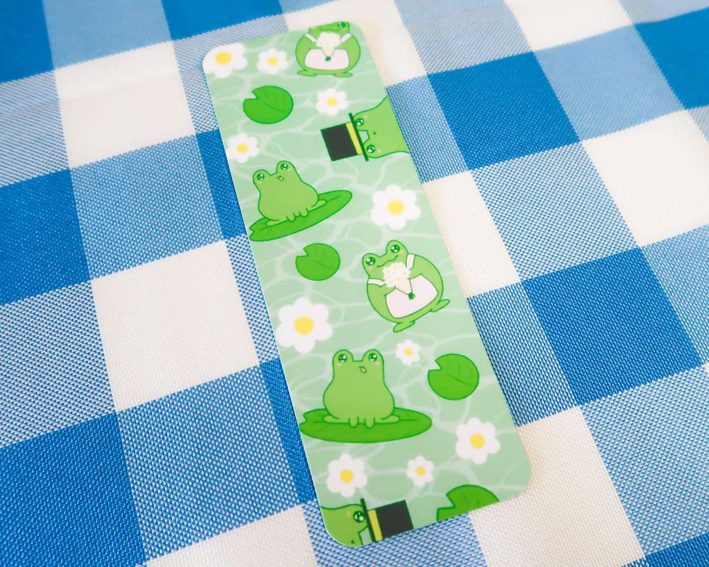 Cute Frog Bookmark